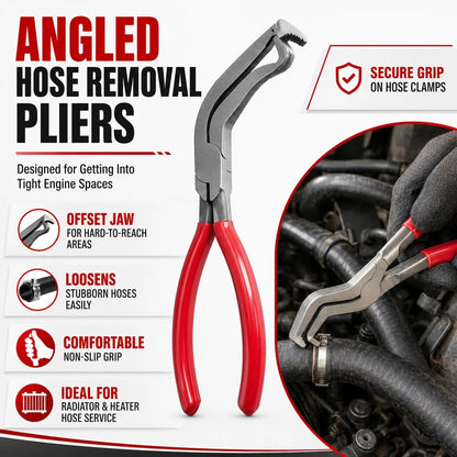 9Pcs Master Automotive Hose Clamp & Electrical Disconnect Pliers Set