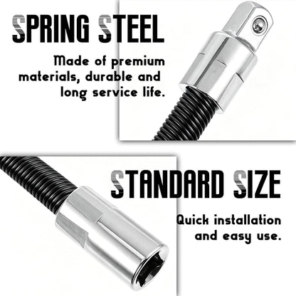 3Pcs Heavy-Duty Flexible Socket Extension Bar Set