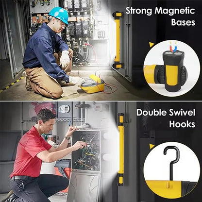 Hands-Free Magnetic LED Underhood Light – Waterproof Auto Repair & Camping Emergency Lamp with Phone Charging Port