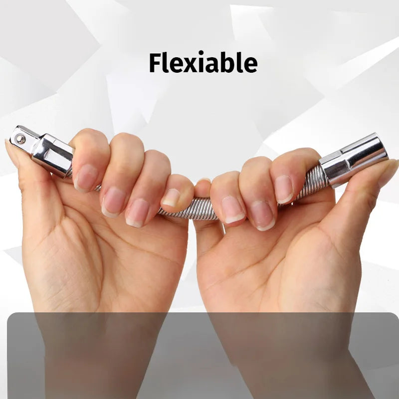 3Pcs Heavy-Duty Flexible Socket Extension Bar Set
