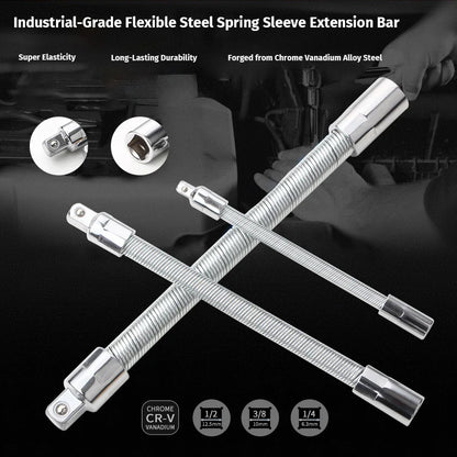 3Pcs Heavy-Duty Flexible Socket Extension Bar Set