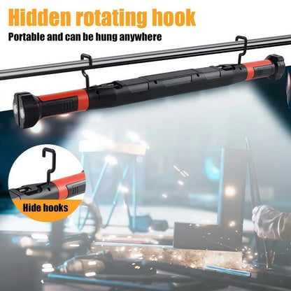 Hands-Free Magnetic LED Underhood Light – Waterproof Auto Repair & Camping Emergency Lamp with Phone Charging Port