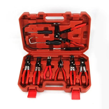9Pcs Master Automotive Hose Clamp & Electrical Disconnect Pliers Set