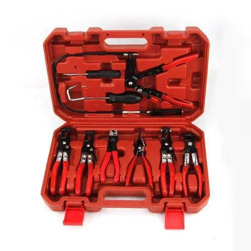 9Pcs Master Automotive Hose Clamp & Electrical Disconnect Pliers Set