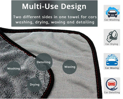 Ultra-Absorbent Microfiber Shop Towel (40x40cm)