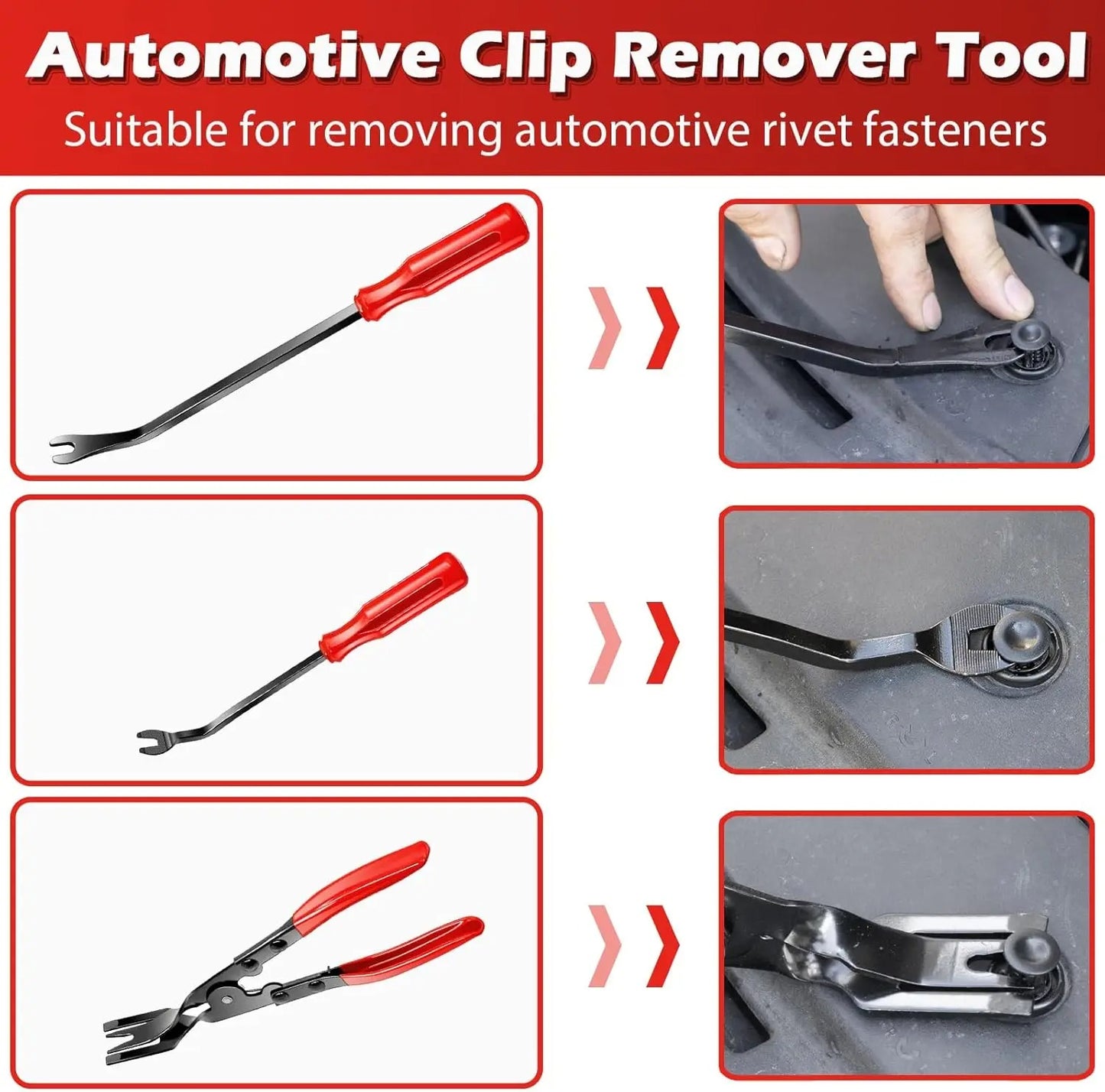 Professional Car Door Panel & Clip Removal Pliers
