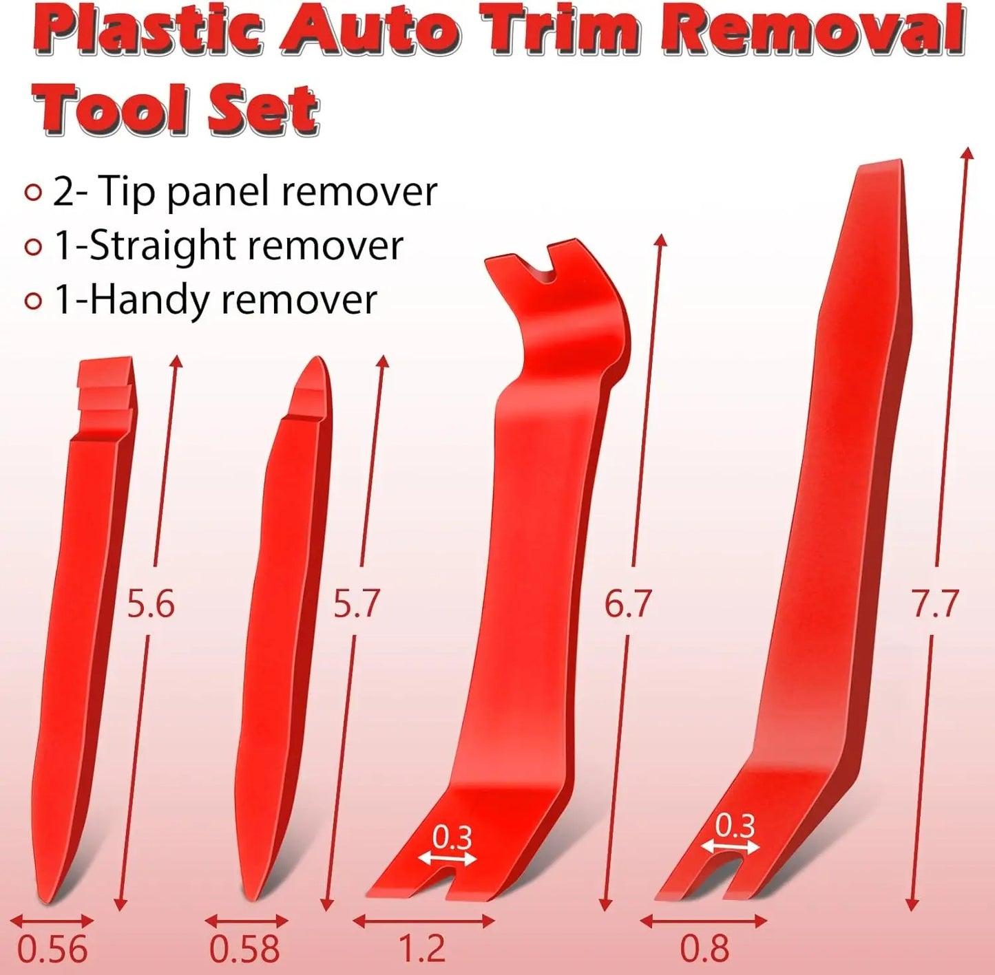 Professional Car Door Panel & Clip Removal Pliers