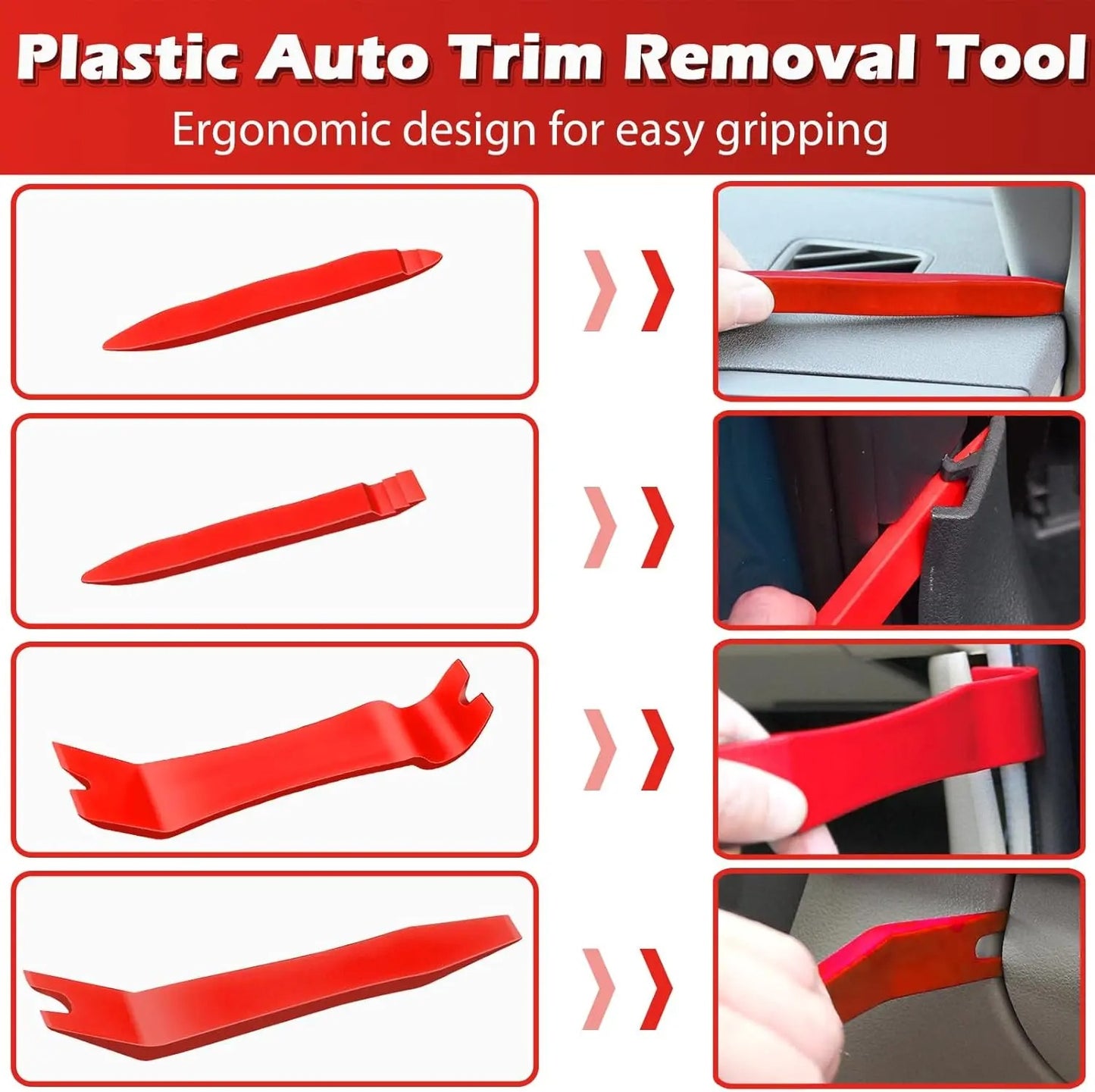 Professional Car Door Panel & Clip Removal Pliers